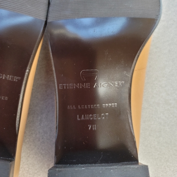 Etienne Aigner "Lancelot" leather‎ loafer - Picture 5 of 9